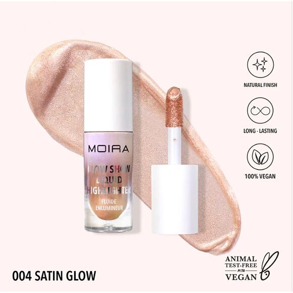 K-Care: Moira Glow Show Liquid Highlighter*Satin Glow*Korean Makeup - Picture 1 of 1